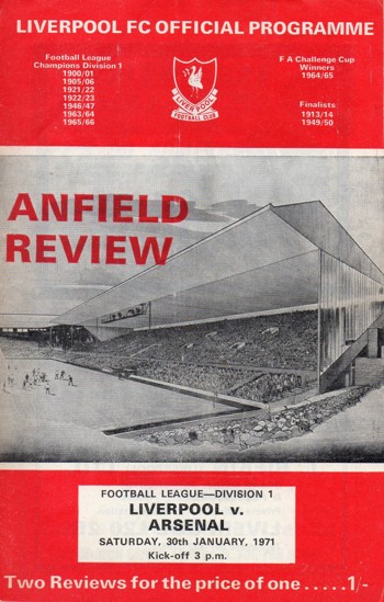 Match programme